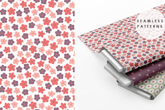 design seamless repeat vector patterns for textile prints