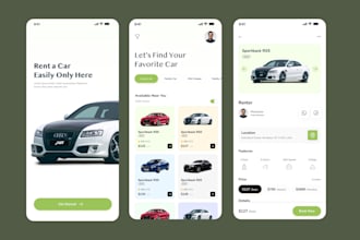 design figma app UI design for ios or android app