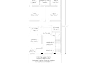 design house 2d plan