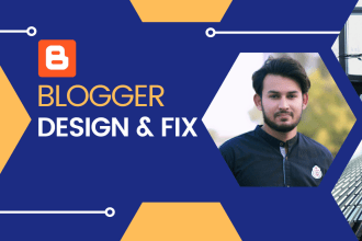 create blogger blogspot website with professional templates