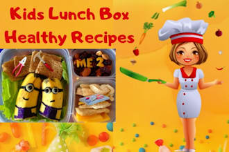 write kids lunch box healthy recipes