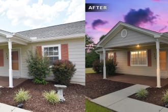 do twilight conversion or day to dusk editing