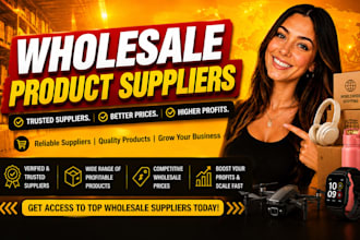 provide you list of wholesale product suppliers