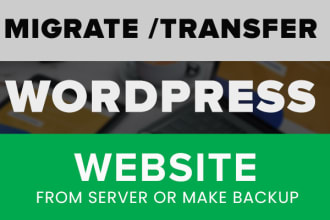 migrate transfer your wix website to wordpress