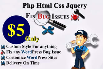fix mobile responsive issues,web design, html,css,jquery