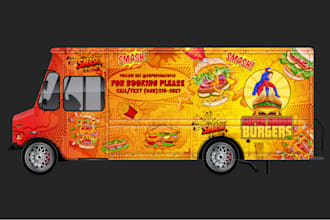 pro and awesome vehicle wrap design or vehicle sticker