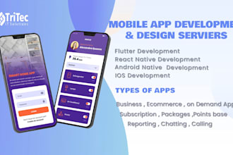 develop flutter mobile app with api development in laravel