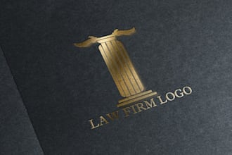 design modern law  logo in  24 hours