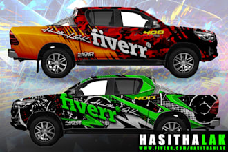 design a great car,van,truck wrap