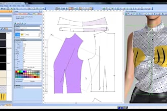 make and grade cad apparel sewing patterns