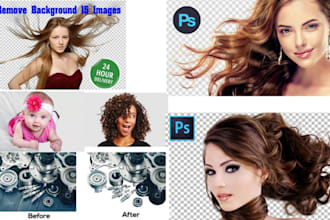 do remove background and remove  unwanted stuff   on your image