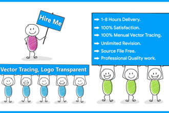 redraw, convert to perfect vector ai,eps, high quality