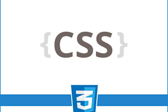 design,fix or customize CSS in your website