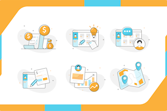 design custom flat icon designs