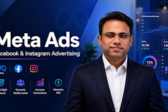 be your meta ads manager for facebook ads, and instagram ads