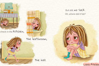 create childrens book illustration