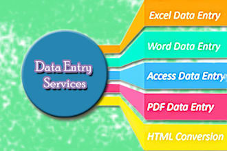 do data entry and typing work