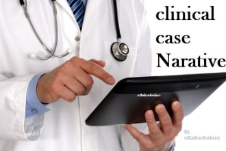 help with clinical case narratives