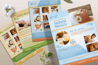 design classic catalogue, flyer, poster for your products
