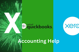 do quick books accounting, excel accounting, etc
