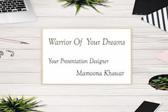 design a professional powerpoint presentation