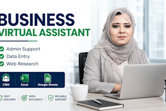 be your professional business virtual assistant