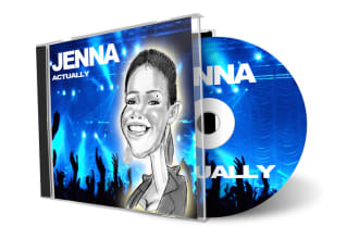 make your caricature cd cover, just 2 day