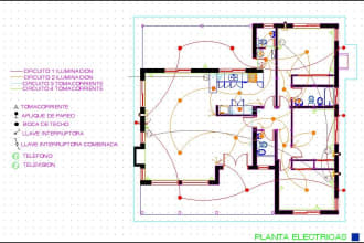 prepare lighting drawings, electrical outlets and wiring