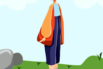 Best Deals!  illustrate a scene or character