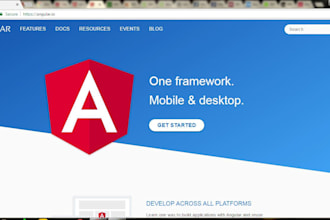 develop or modify your angular 2 plus apps