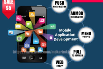 create an android app with admob and push notification