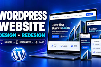 design, redesign, or fix a wordpress website