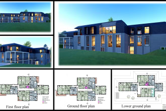 do all architectural work in revit with high details