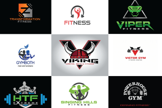 design eye catching fitness and gym logo