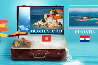 plan your travel to serbia montenegro and croatia