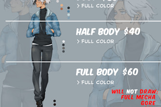 do anime style just for you