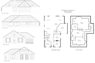 make 2d floor plan, with elevations and sections