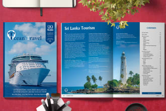 design professional company profile and brochure