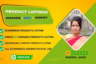 upload products on shopify store product listing
