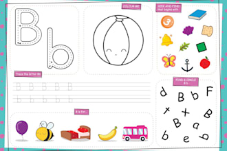 draw custom cartoon character, activities for kids colouring book