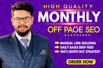 do monthly SEO service package google top ranking