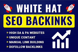 create web 2 0 high quality dofollow SEO backlinks
