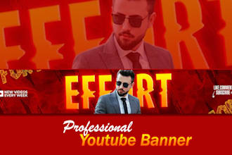 design the best youtube banner