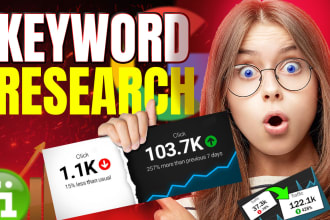 do expert SEO keywords research to 3x your organic traffic