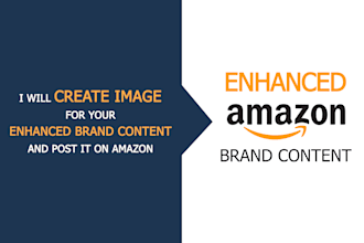 create amazon ebc  images and post it on your amazon