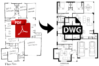 convert drawing to pdf, sketch or image in autocad and revit