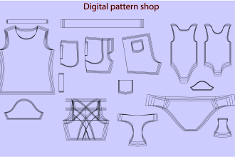 make sewing pattern for your project