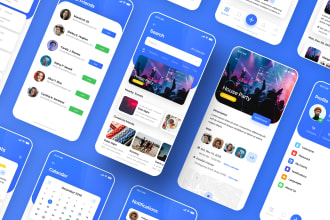 provide modern mobile app ui ux design