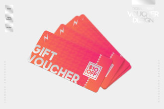 design coupon or voucher