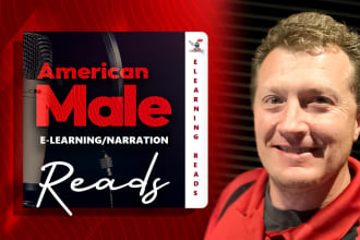 record an american english voice over elearning training educational narrator